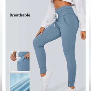 HALARA Women's Sky Blue Joggers NWOT Medium